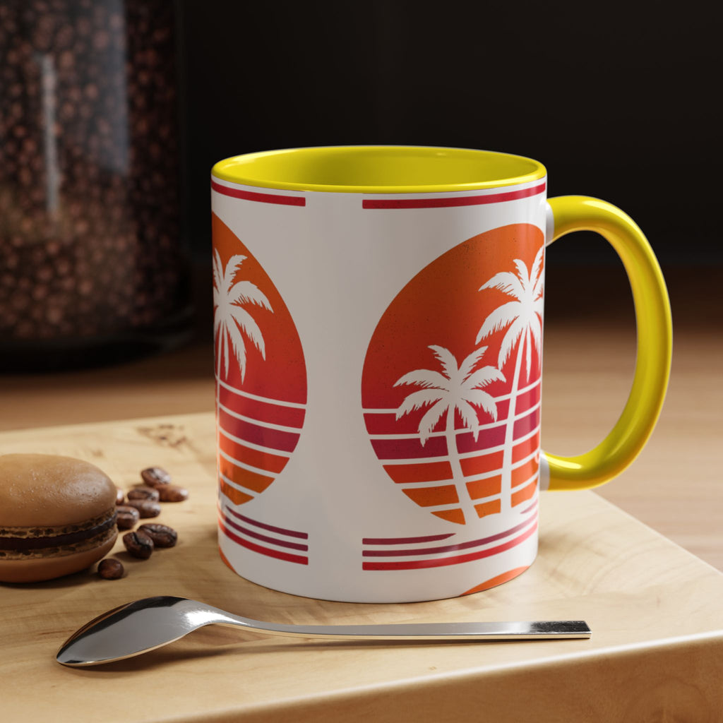 Tropical Palm Sunset Coffee Mug (11/15oz)