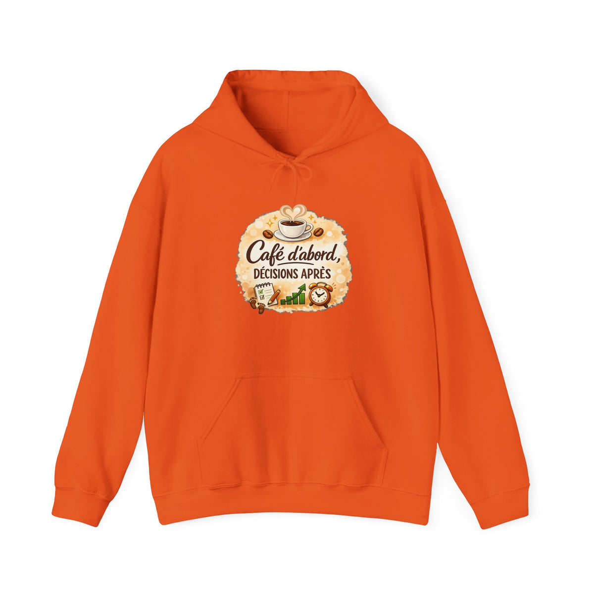 Café d’abord, décisions après – Coffee Lover Hoodie