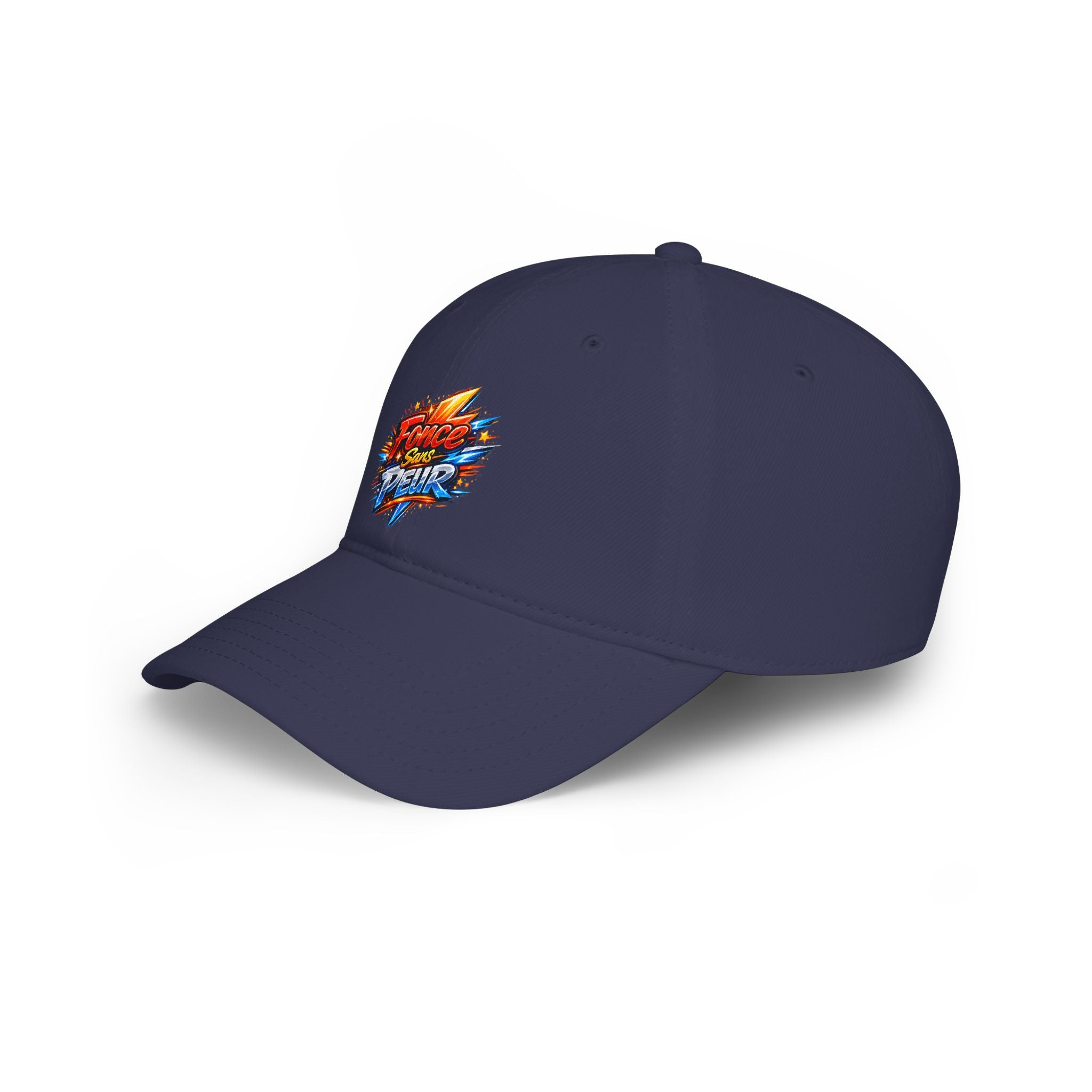 Baseball Cap - "Force Over Fleur" Retro Lightning Logo Embroidered Hat