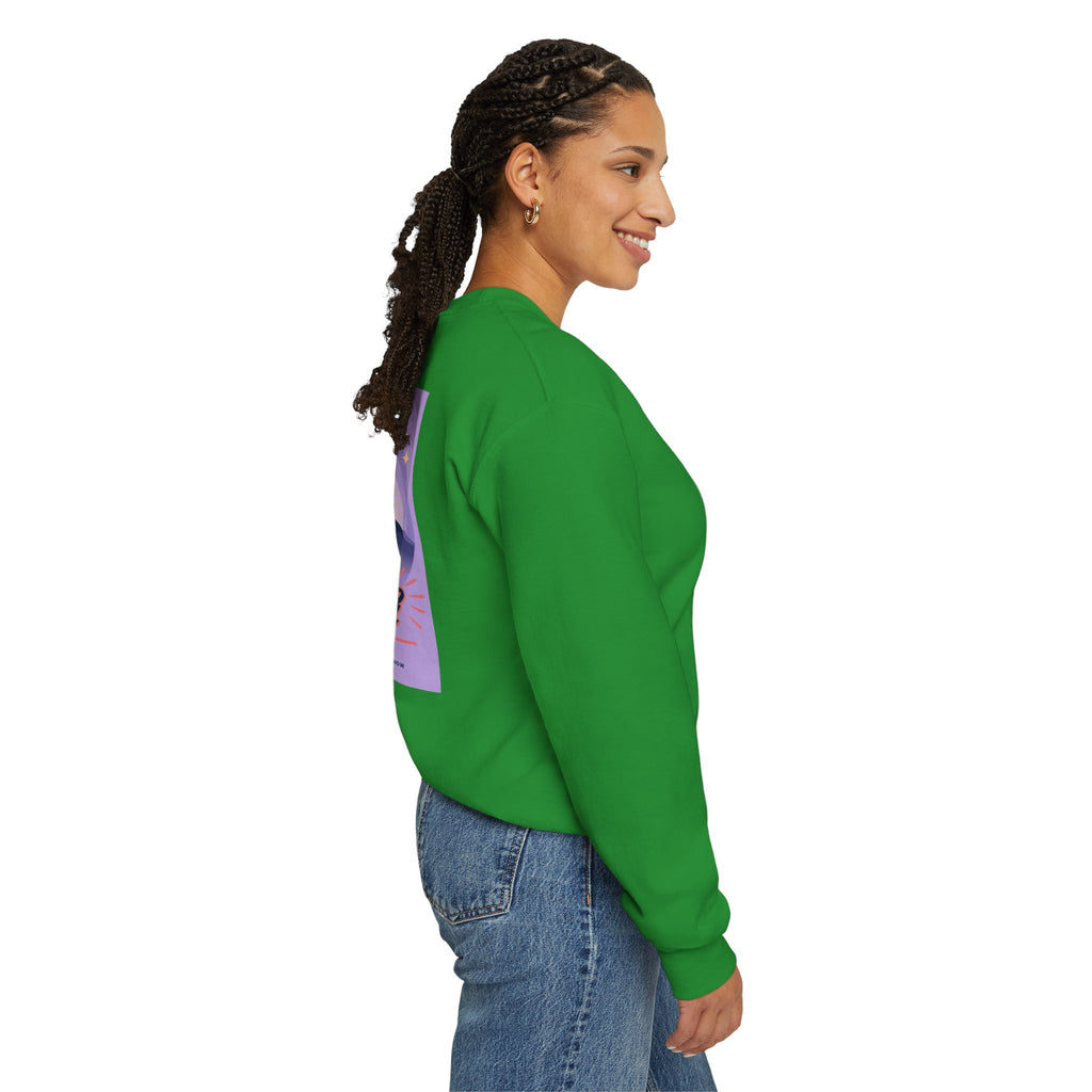 Keep Going Mountain Graphic Crewneck Sweatshirt