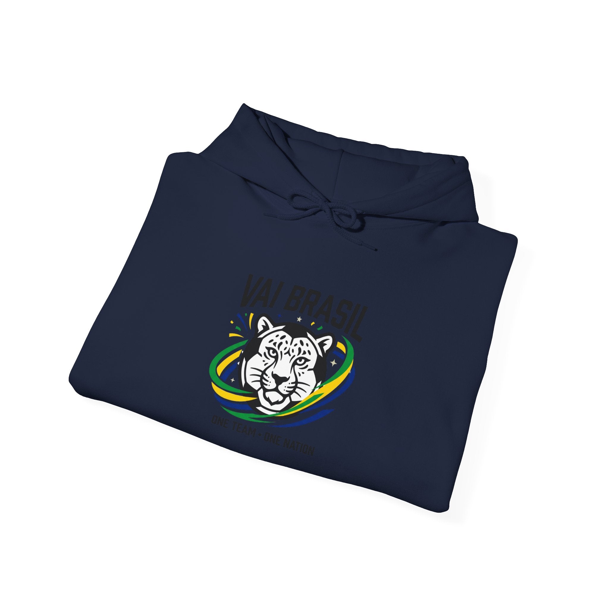 Vai Brasil Tiger Crest Hoodie | country pride, retro soccer