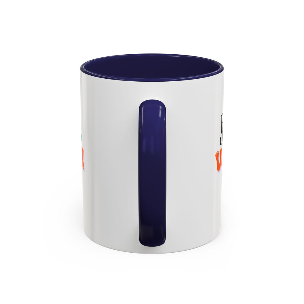French Phrase Accent Mug — "Je Te Veux" Colorful Ceramic Coffee Mug (11/15oz)