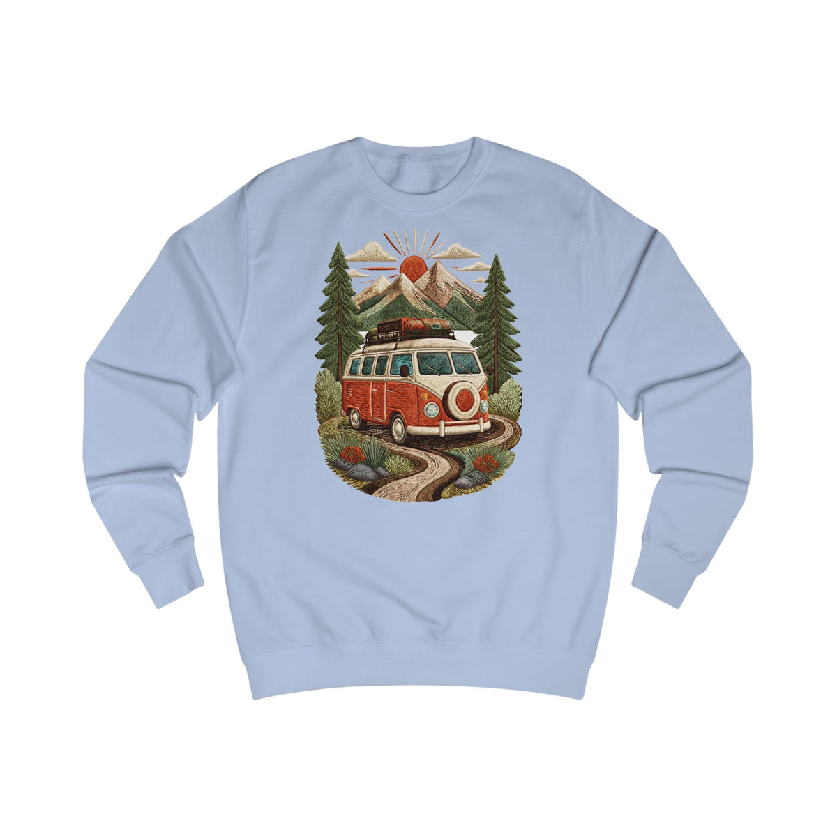 Vintage VW Bus Camper Van Sweatshirt