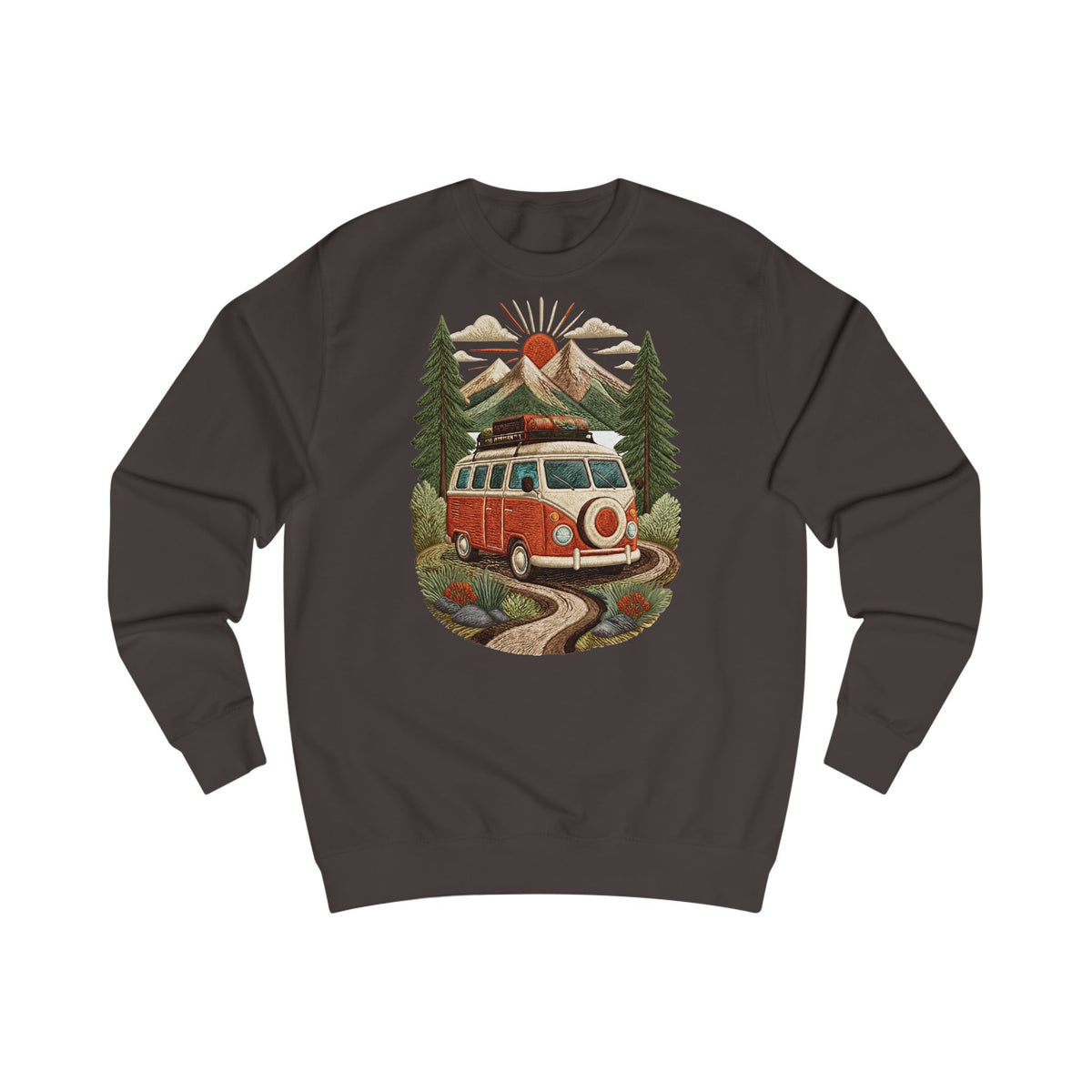 Vintage VW Bus Camper Van Sweatshirt