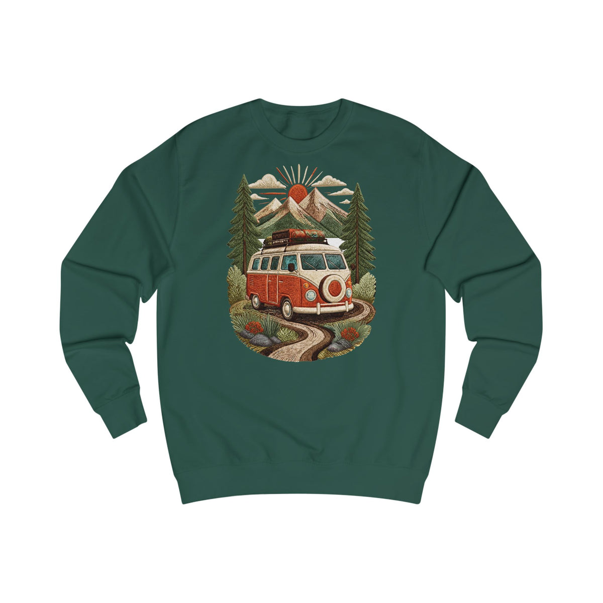Vintage VW Bus Camper Van Sweatshirt