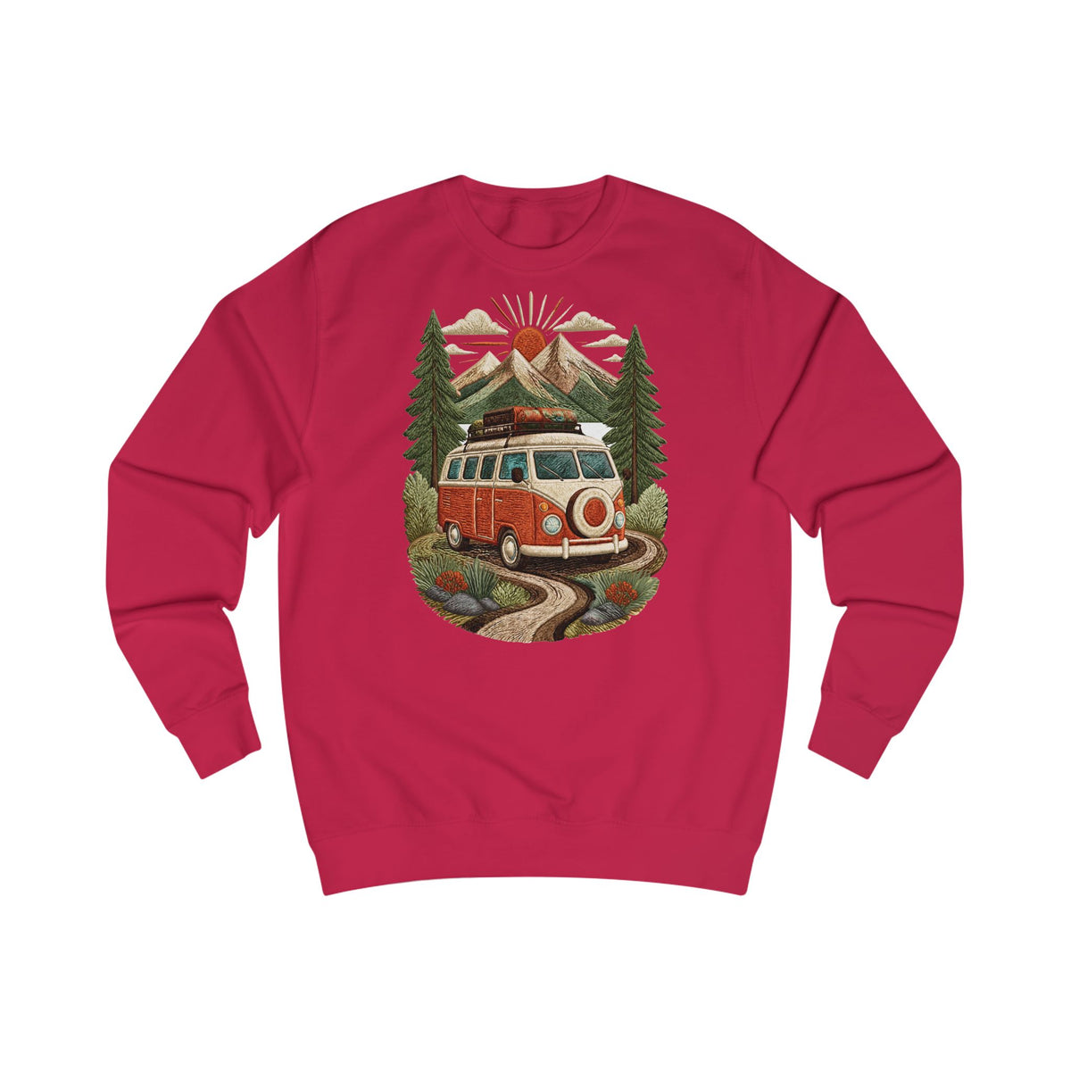 Vintage VW Bus Camper Van Sweatshirt