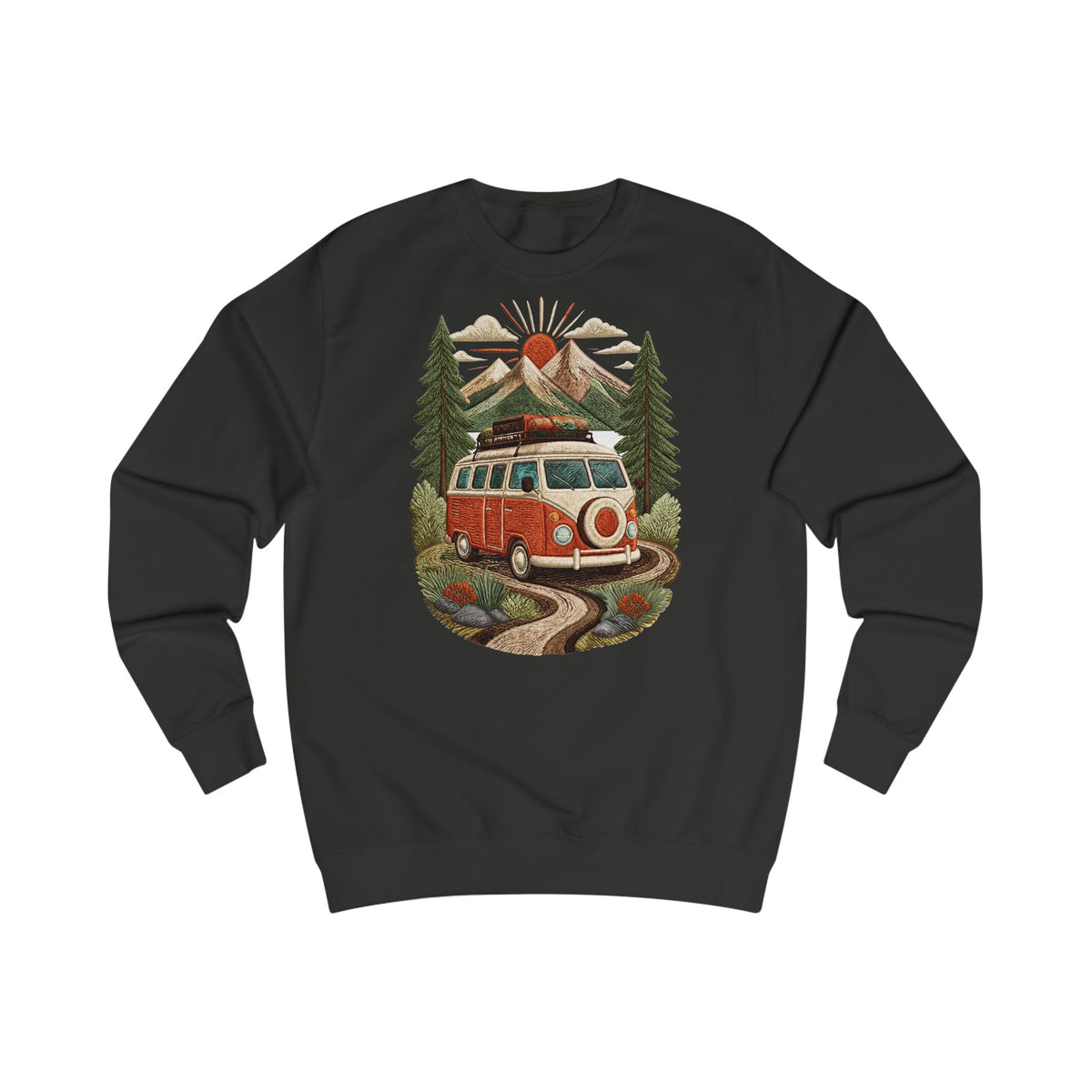 Vintage VW Bus Camper Van Sweatshirt