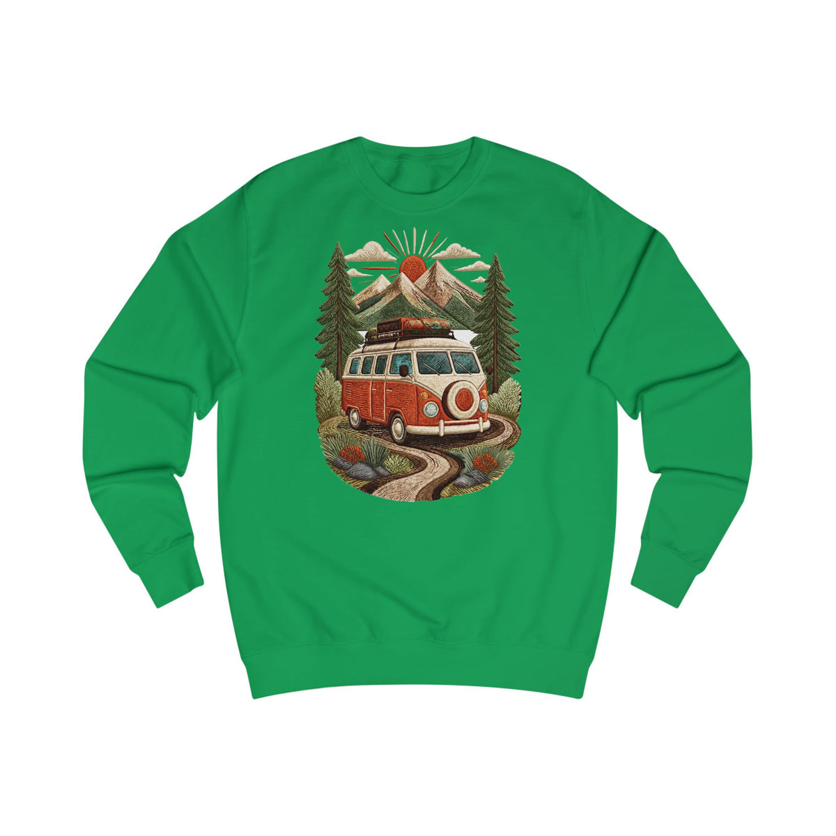 Vintage VW Bus Camper Van Sweatshirt