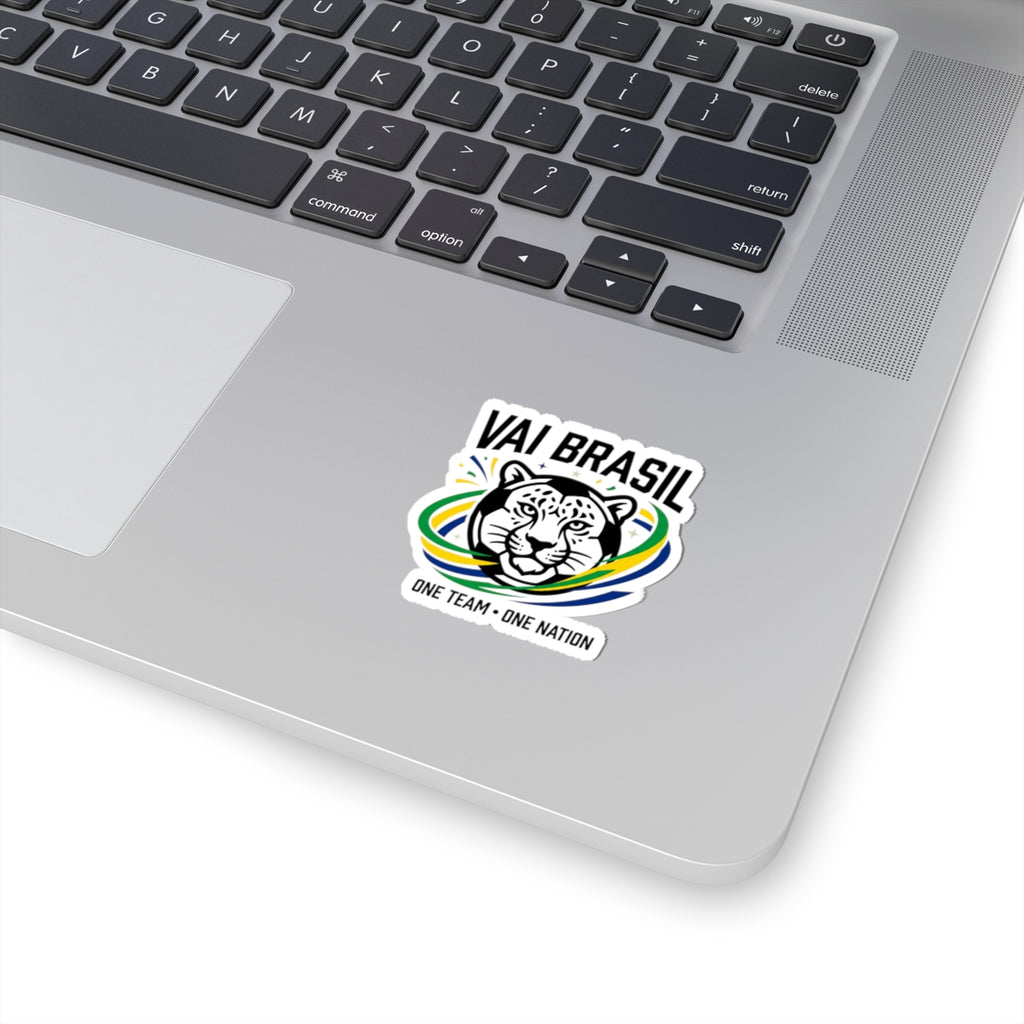 Vai Brasil Tiger Sticker | country pride, retro soccer