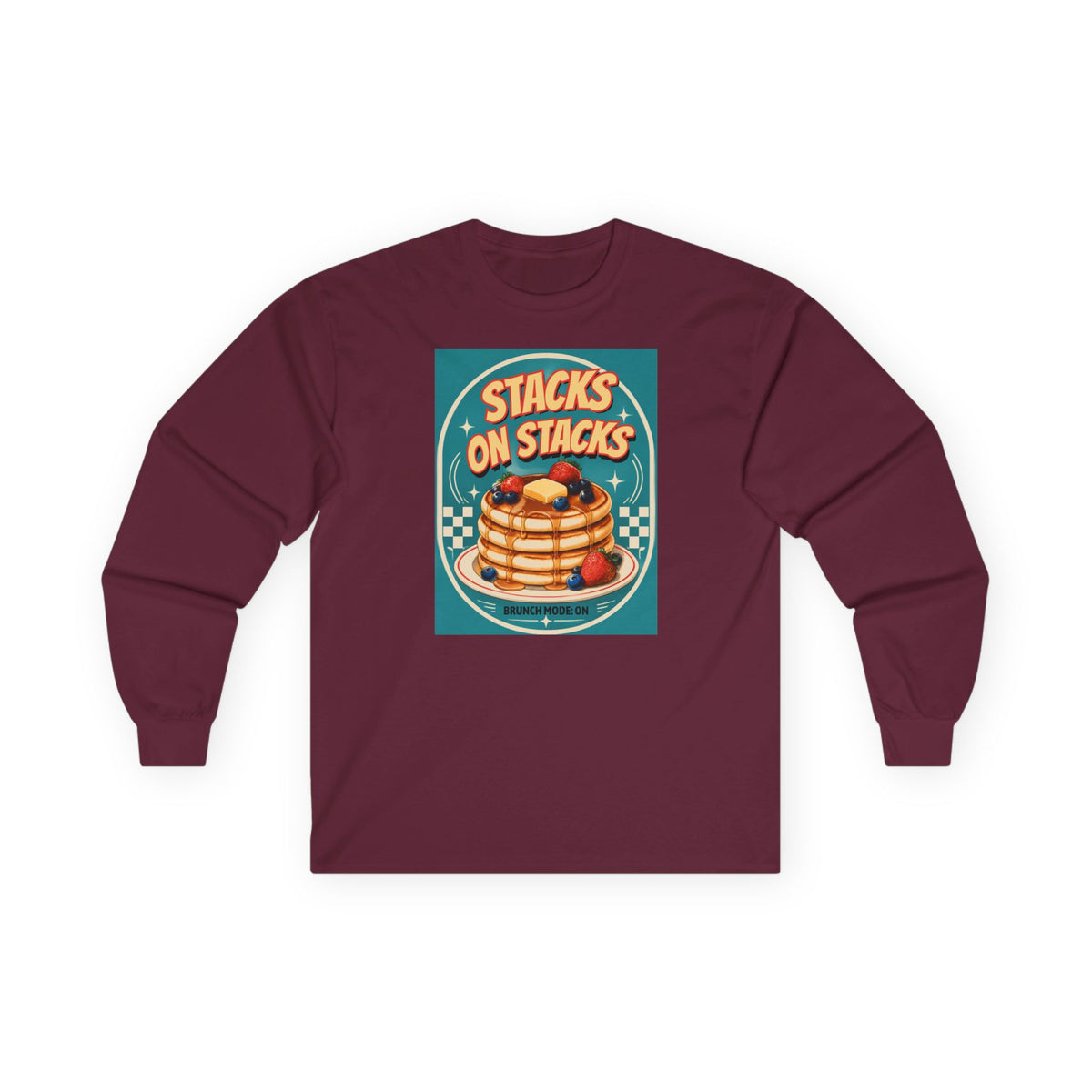 Stacks on Stacks Pancake Long Sleeve T-Shirt