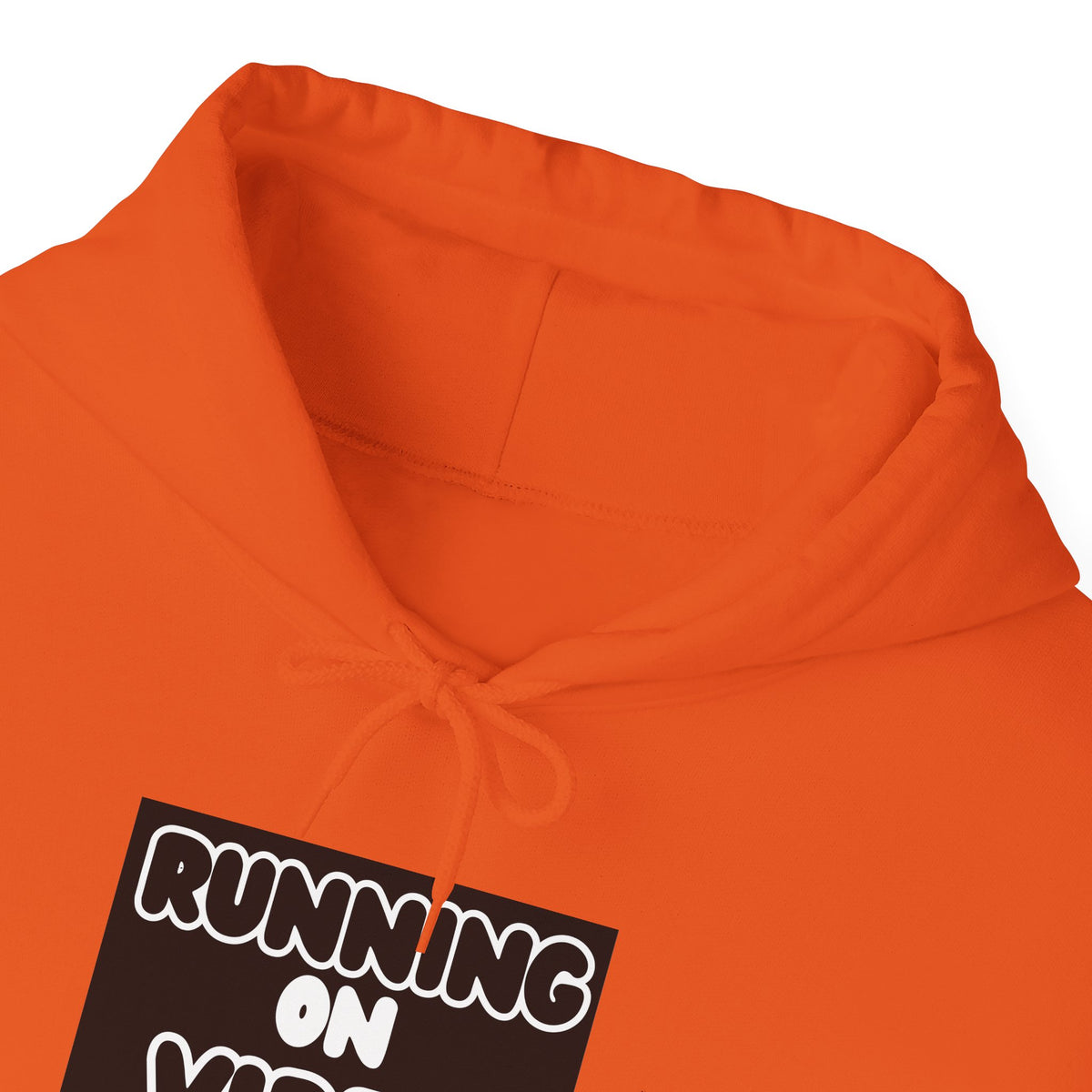 Running On Vibes And Biscuits Graphic Hoodie