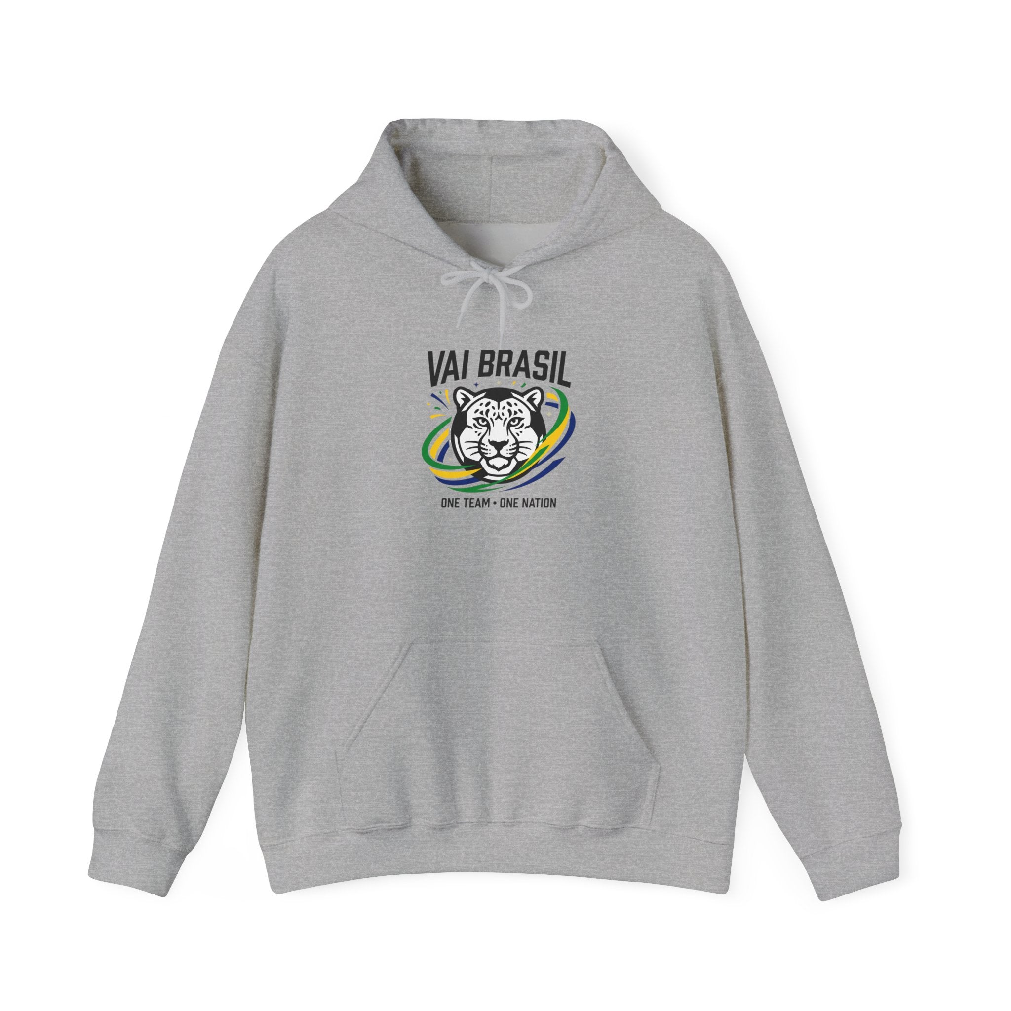 Vai Brasil Tiger Crest Hoodie | country pride, retro soccer