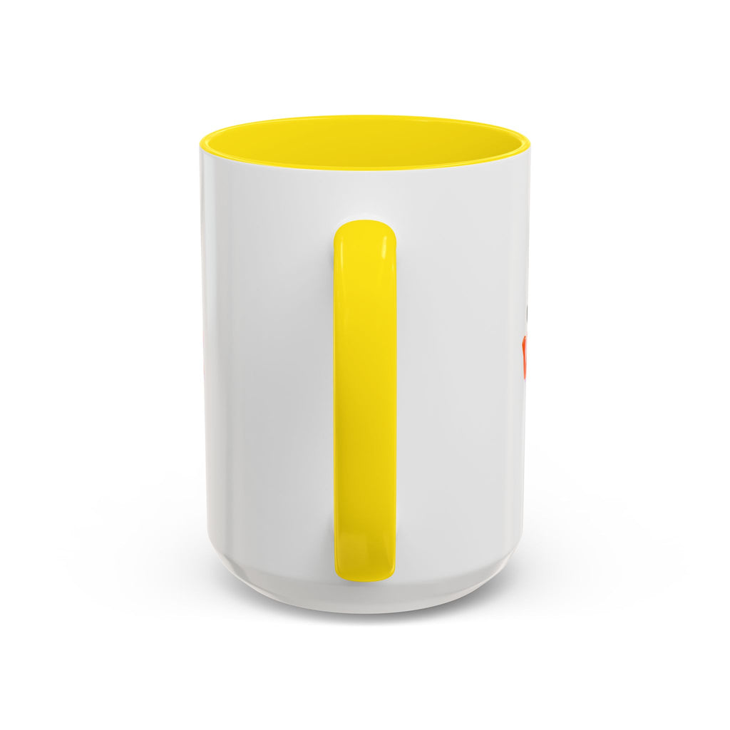French Phrase Accent Mug — "Je Te Veux" Colorful Ceramic Coffee Mug (11/15oz)