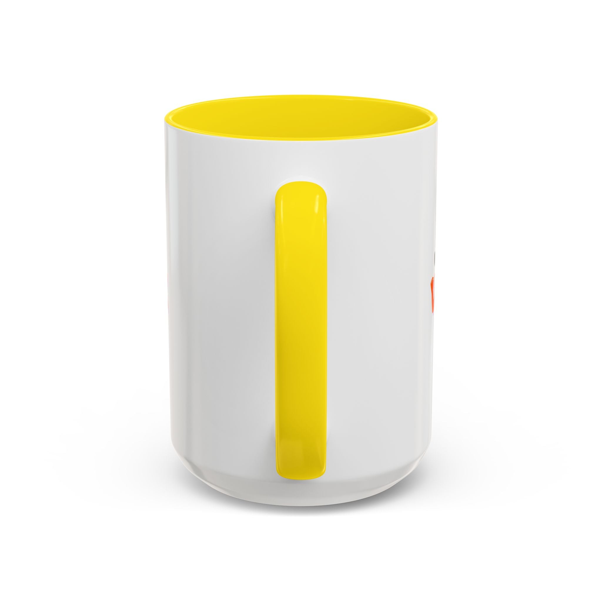French Phrase Accent Mug — "Je Te Veux" Colorful Ceramic Coffee Mug (11/15oz)