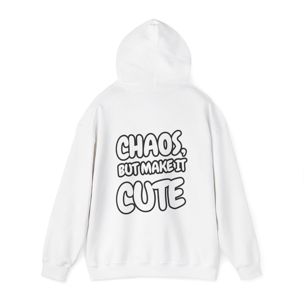 Chaos But Make It Cute Graphic Hoodie