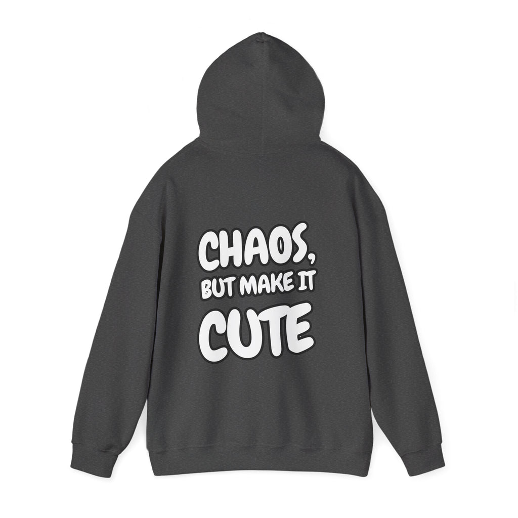 Chaos But Make It Cute Graphic Hoodie