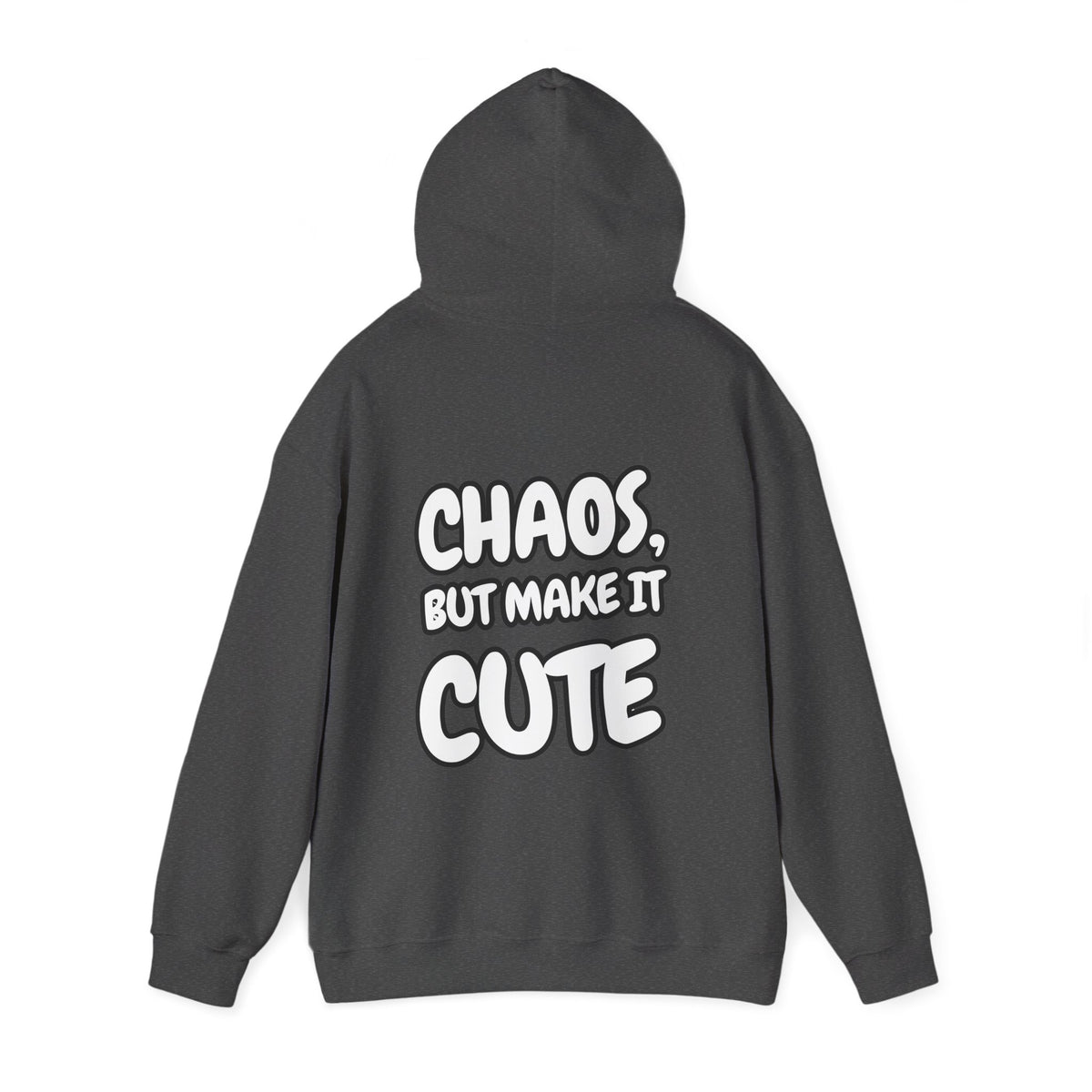 Chaos But Make It Cute Graphic Hoodie