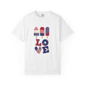 Patriotic "LOVE" Popsicle T‑Shirt — 4th of July Americana Tee