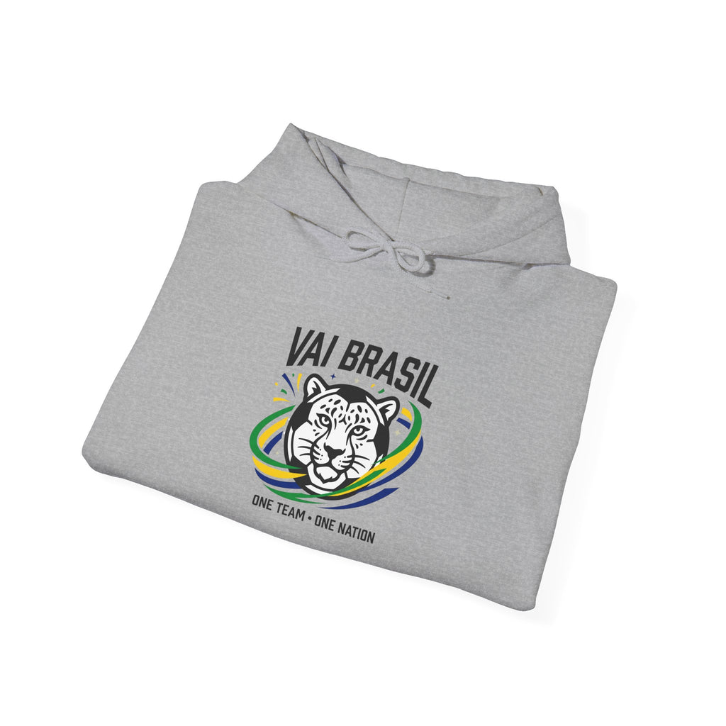 Vai Brasil Tiger Crest Hoodie | country pride, retro soccer