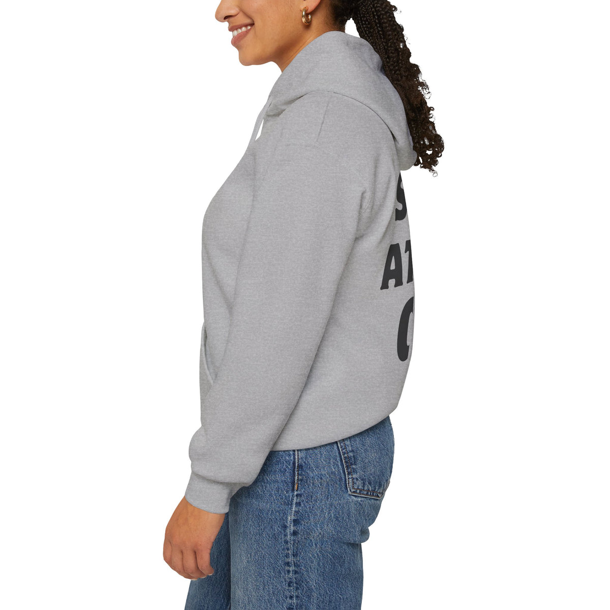Snack Attack CEO Funny Graphic Hoodie