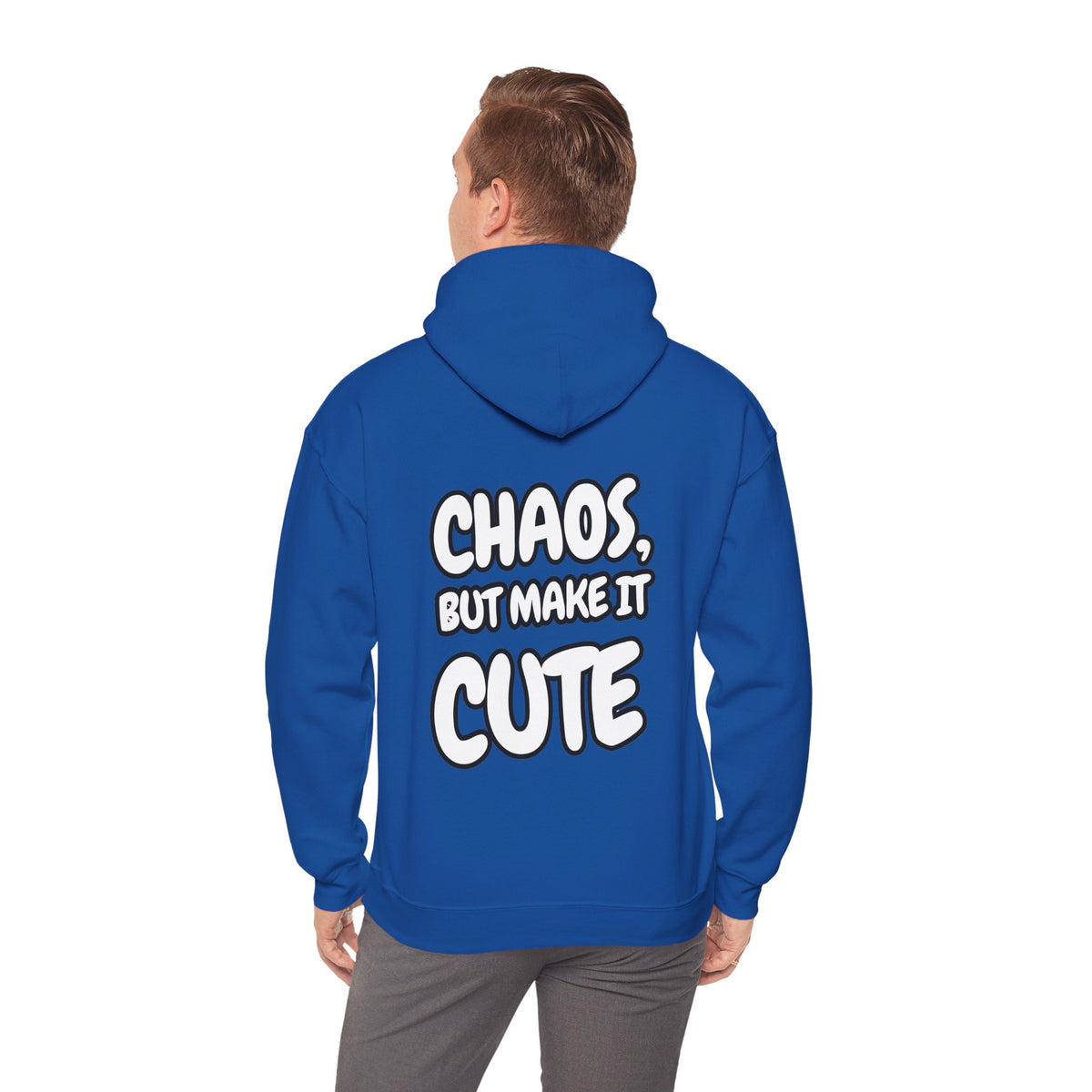 Chaos But Make It Cute Graphic Hoodie