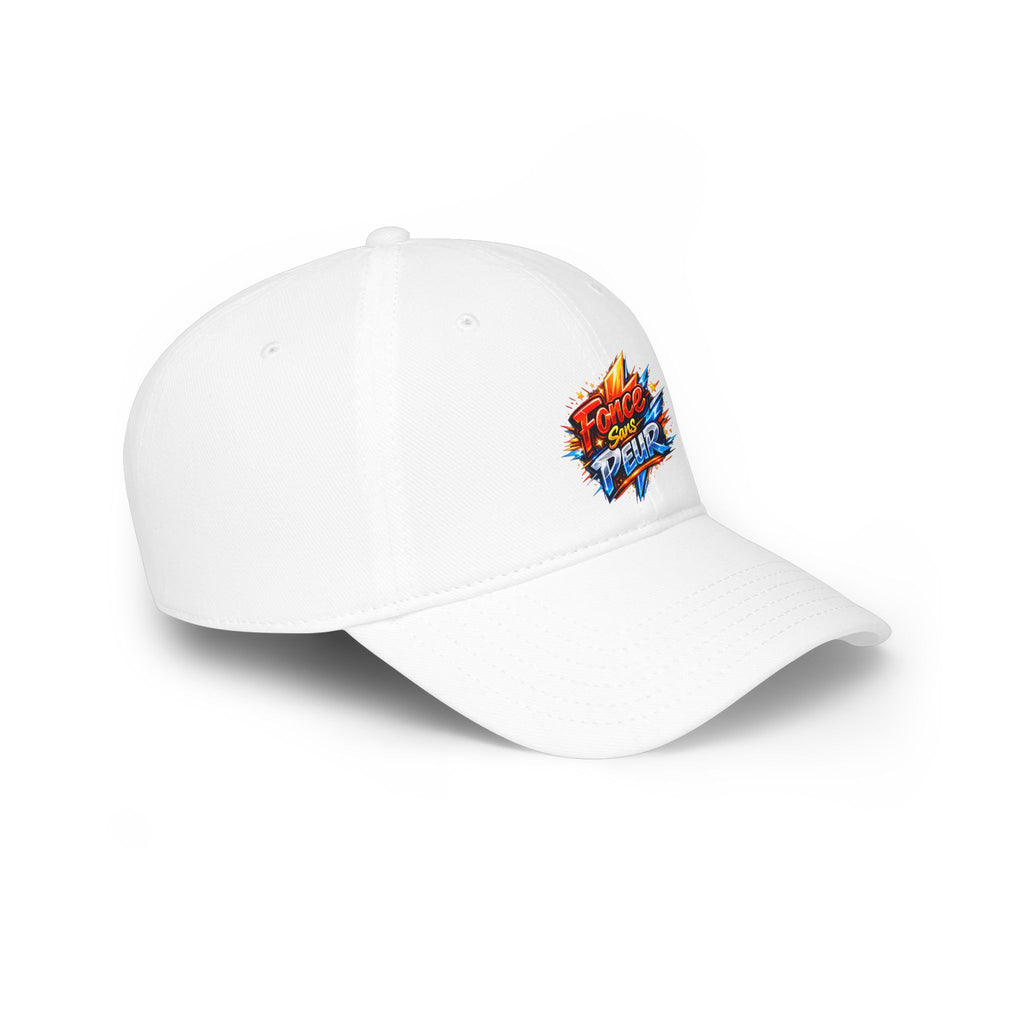 Baseball Cap - "Force Over Fleur" Retro Lightning Logo Embroidered Hat