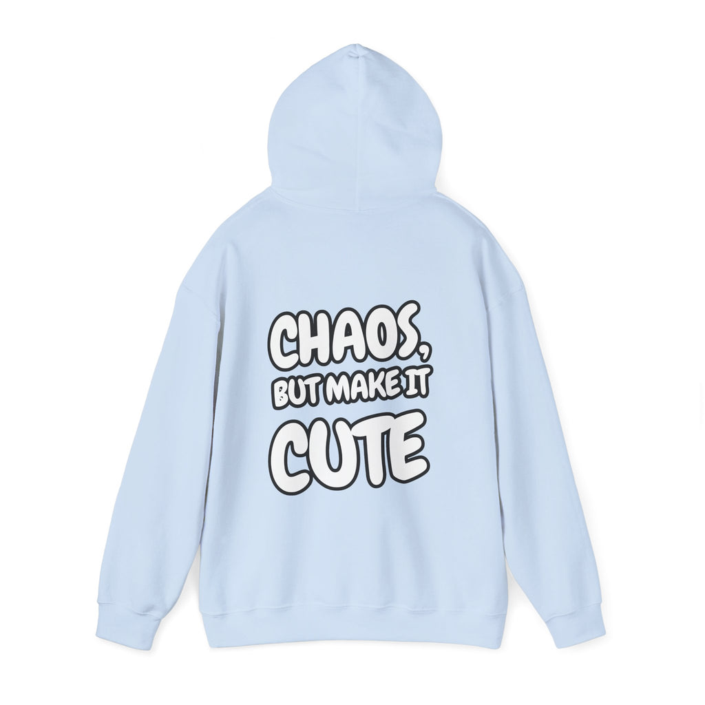 Chaos But Make It Cute Graphic Hoodie