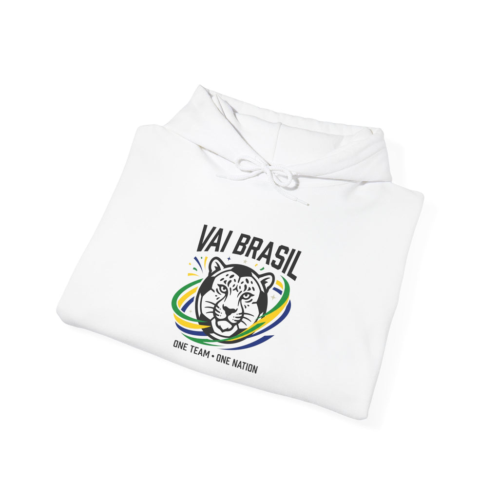 Vai Brasil Tiger Crest Hoodie | country pride, retro soccer