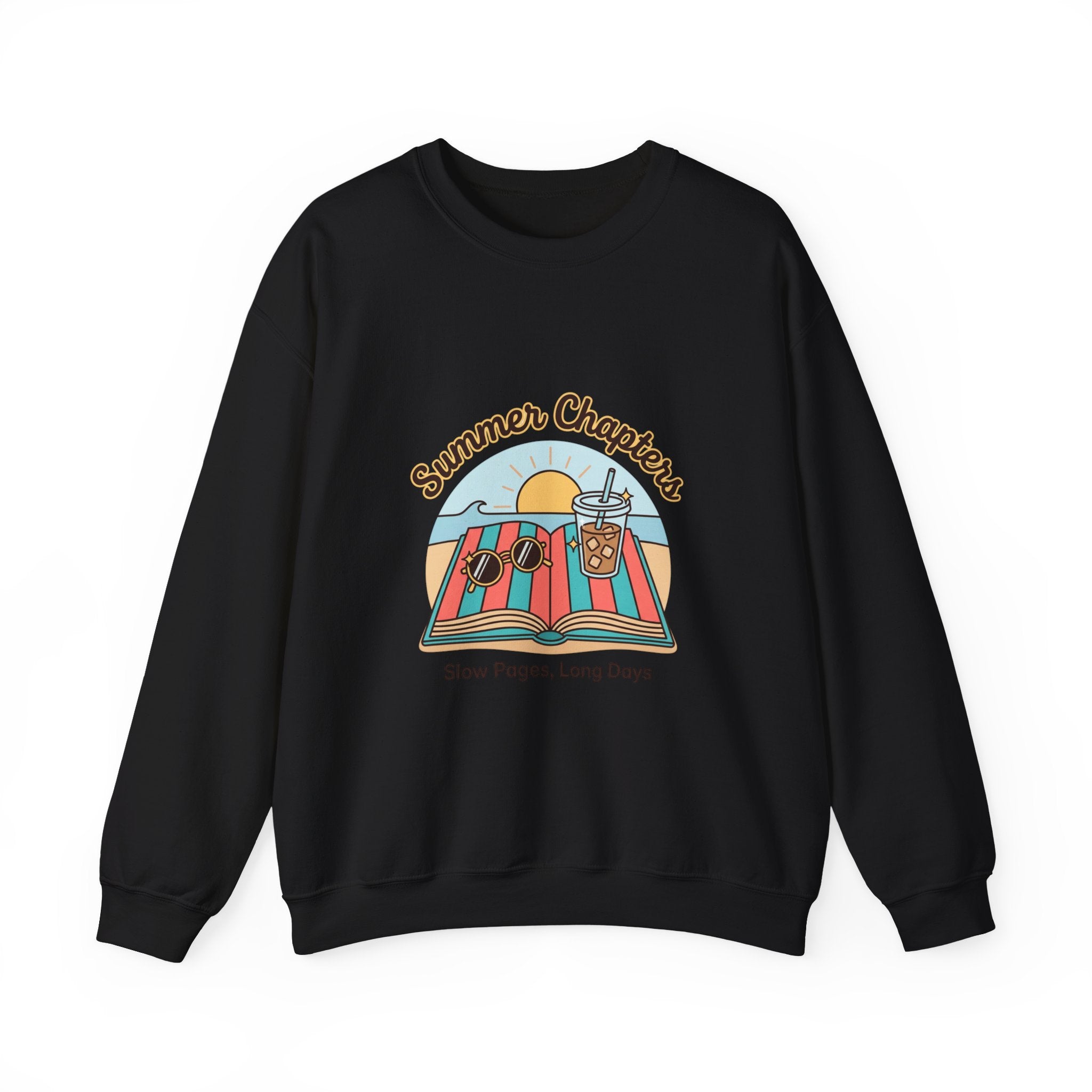 Summer Chapters Crewneck Sweatshirt | summer aesthetic, retro coastal vibes