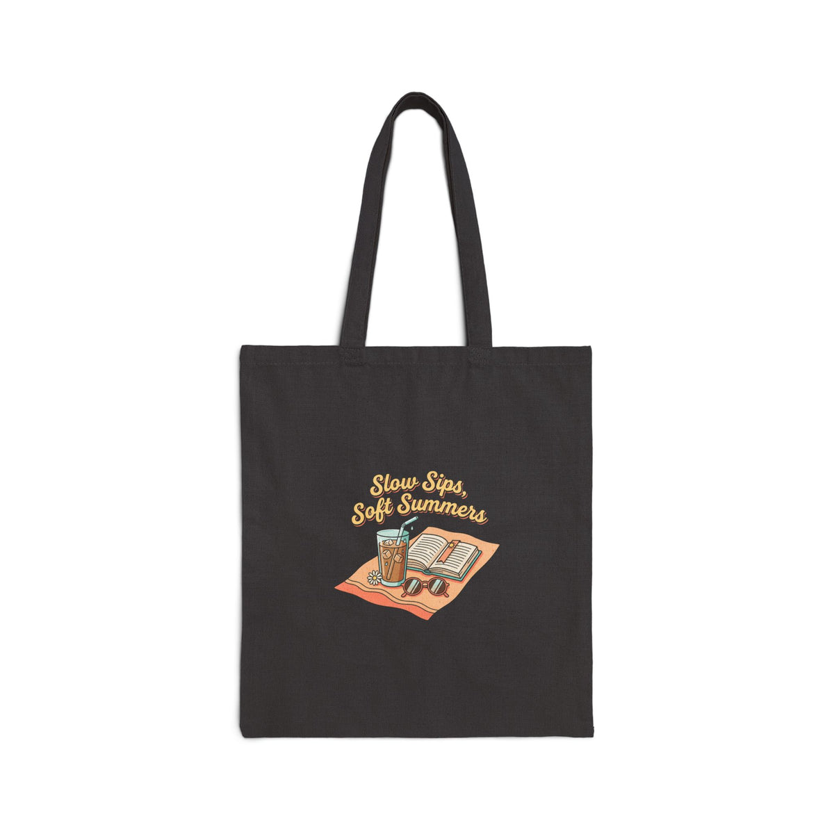 Sunny Picnic Canvas Tote Bag