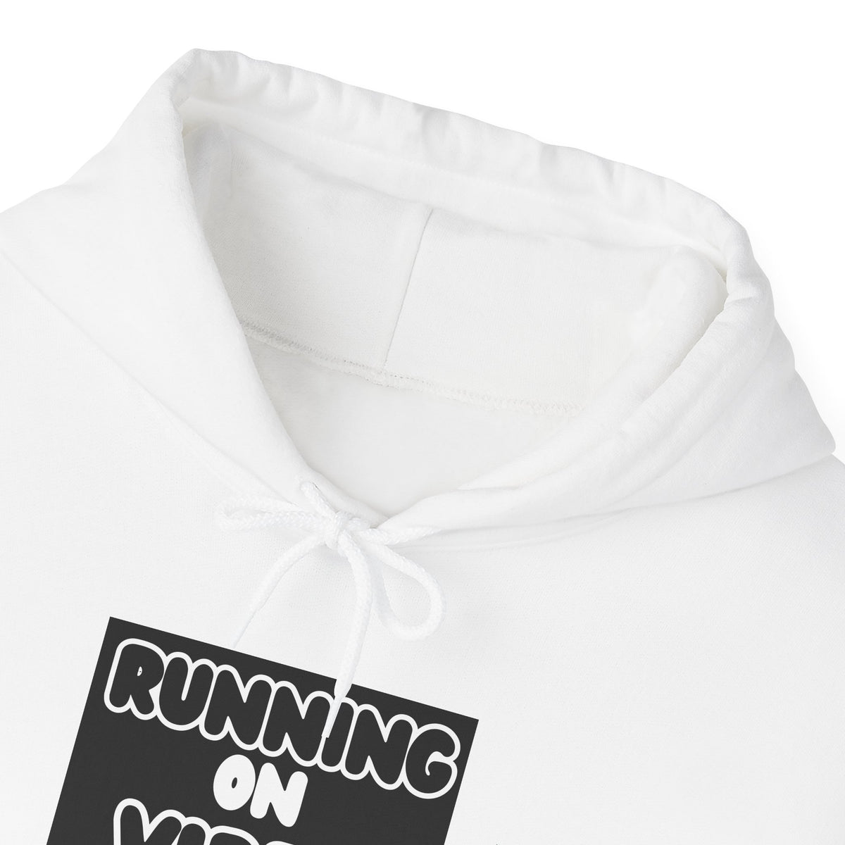 Running On Vibes And Biscuits Graphic Hoodie