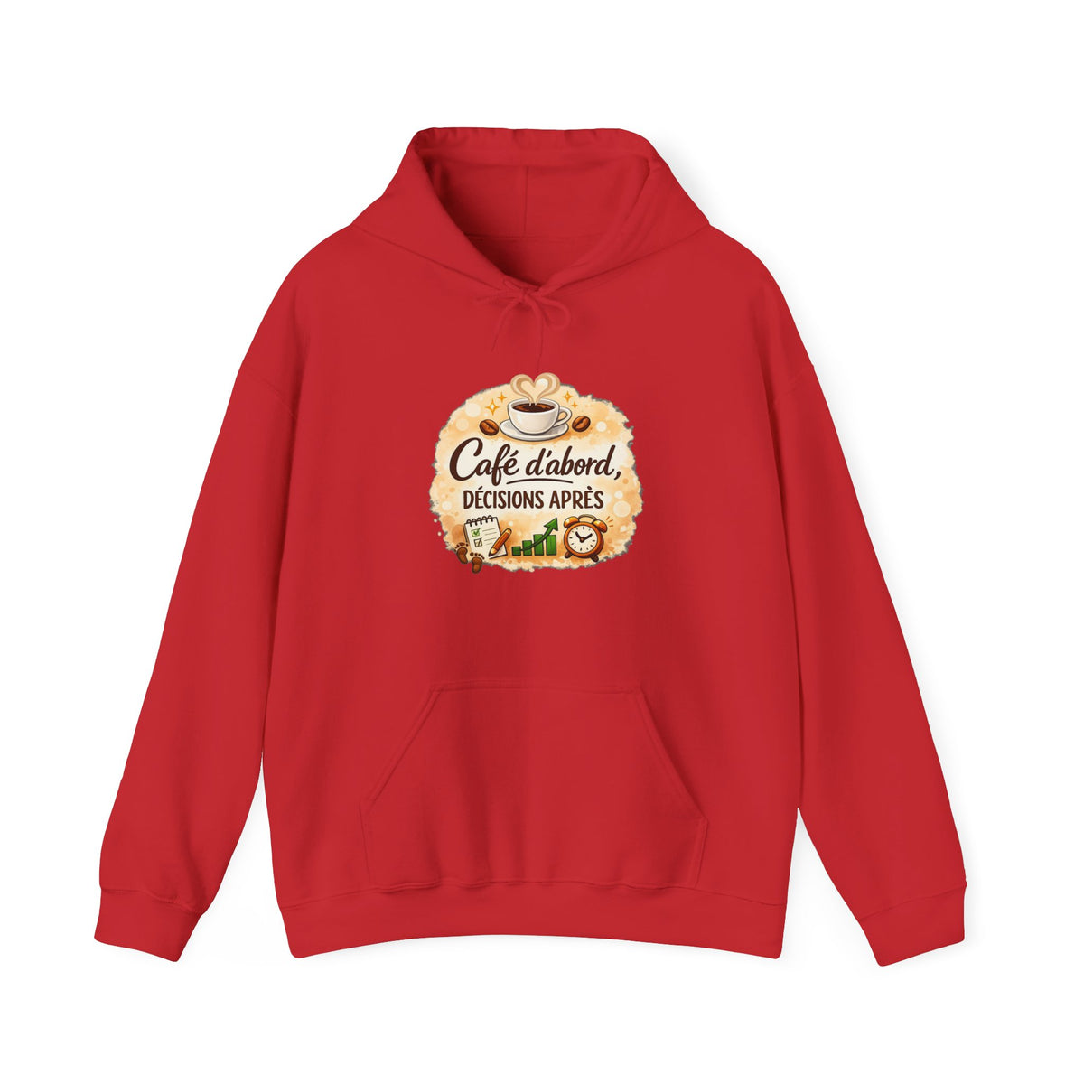 Café d’abord, décisions après – Coffee Lover Hoodie