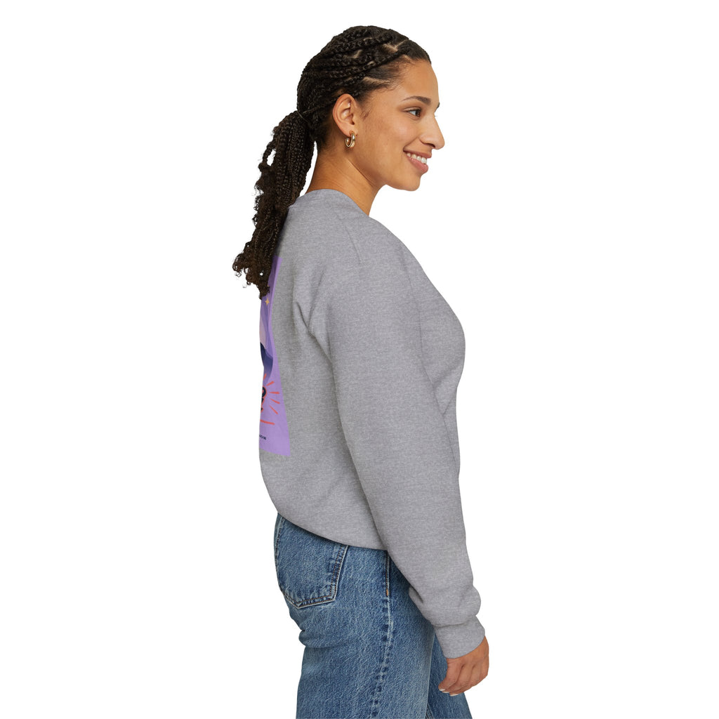Keep Going Mountain Graphic Crewneck Sweatshirt
