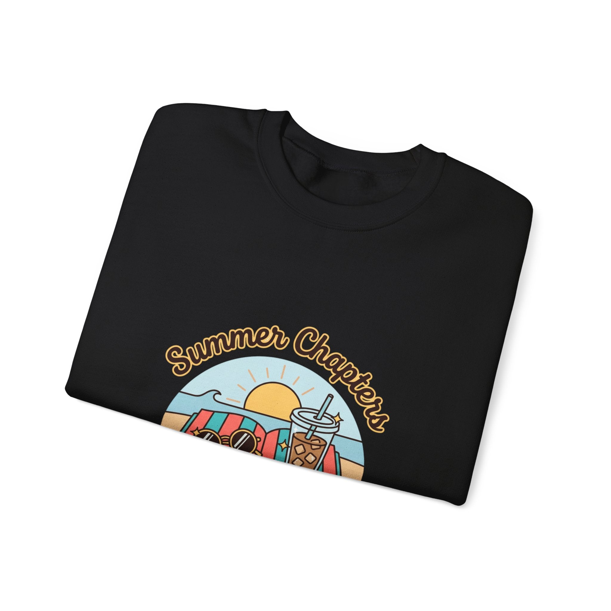 Summer Chapters Crewneck Sweatshirt | summer aesthetic, retro coastal vibes