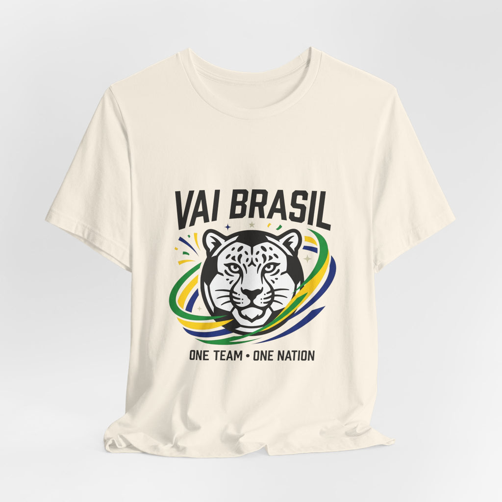 Vai Brasil Tiger Tee | country pride, retro soccer