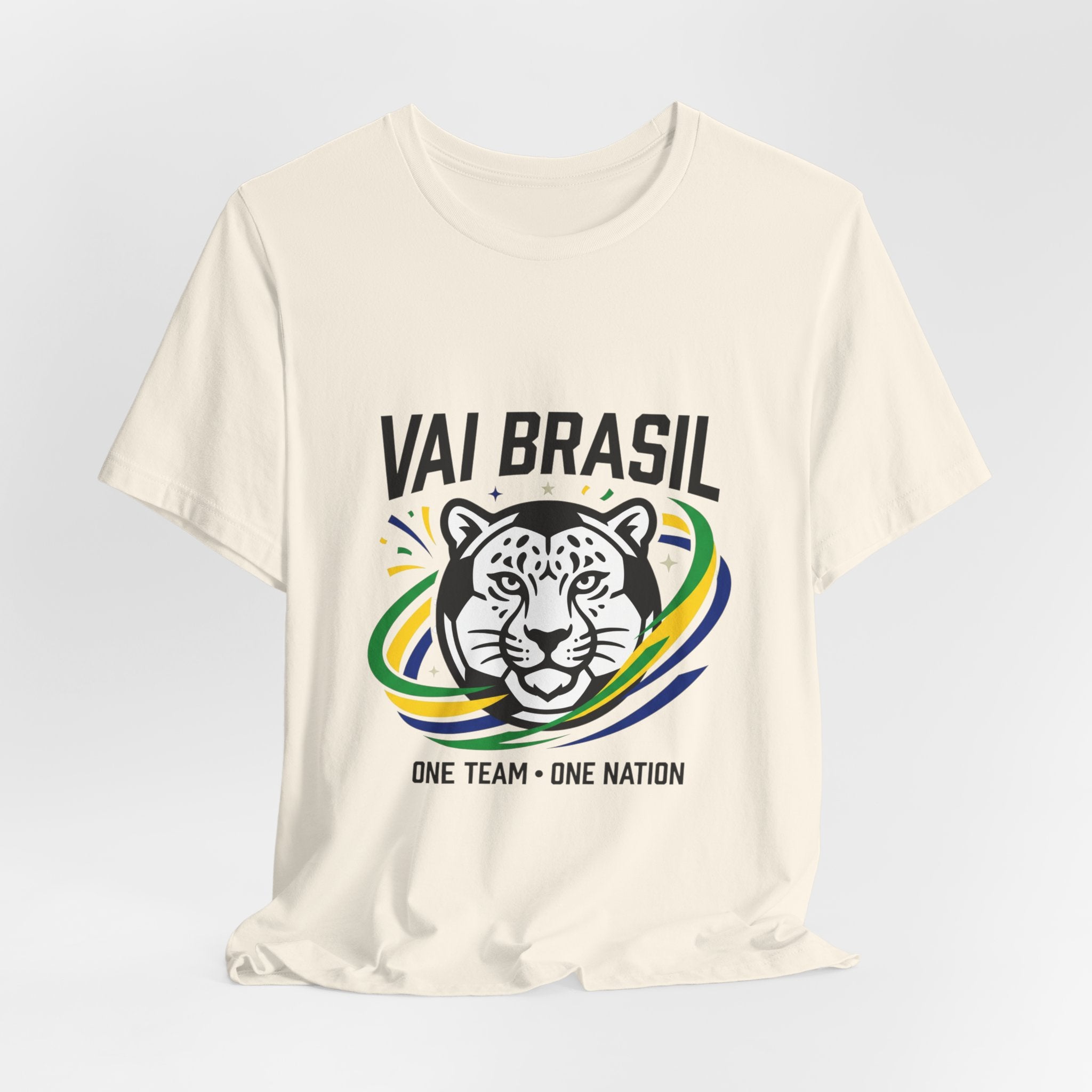 Vai Brasil Tiger Tee | country pride, retro soccer