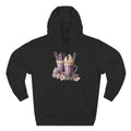 Hot Cocoa & Marshmallow Hoodie — Cozy Dessert Drink Graphic Hoodie