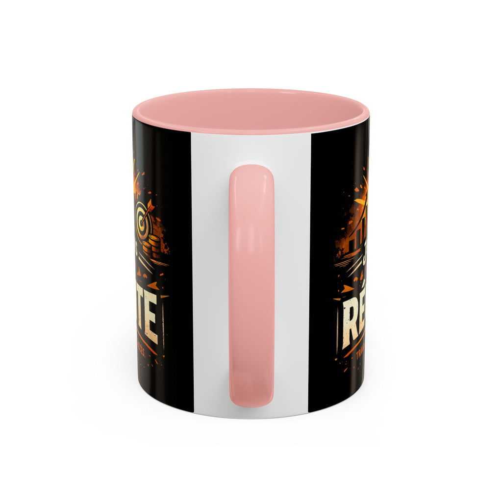 Motivational Coffee Mug — "Je Construis Ma Réussite" French Success Quote