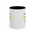 French Quote Accent Coffee Mug — "Faire rire, c'est faire oublier." (11/15oz)