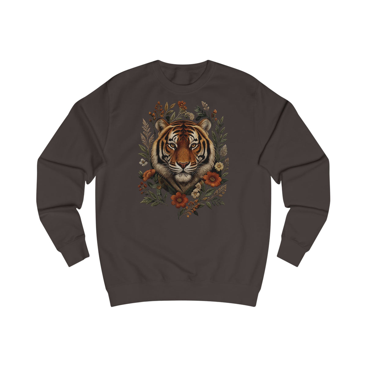 Vintage Botanical Tiger Sweatshirt