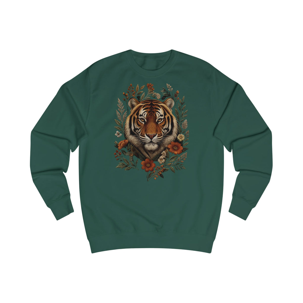 Vintage Botanical Tiger Sweatshirt