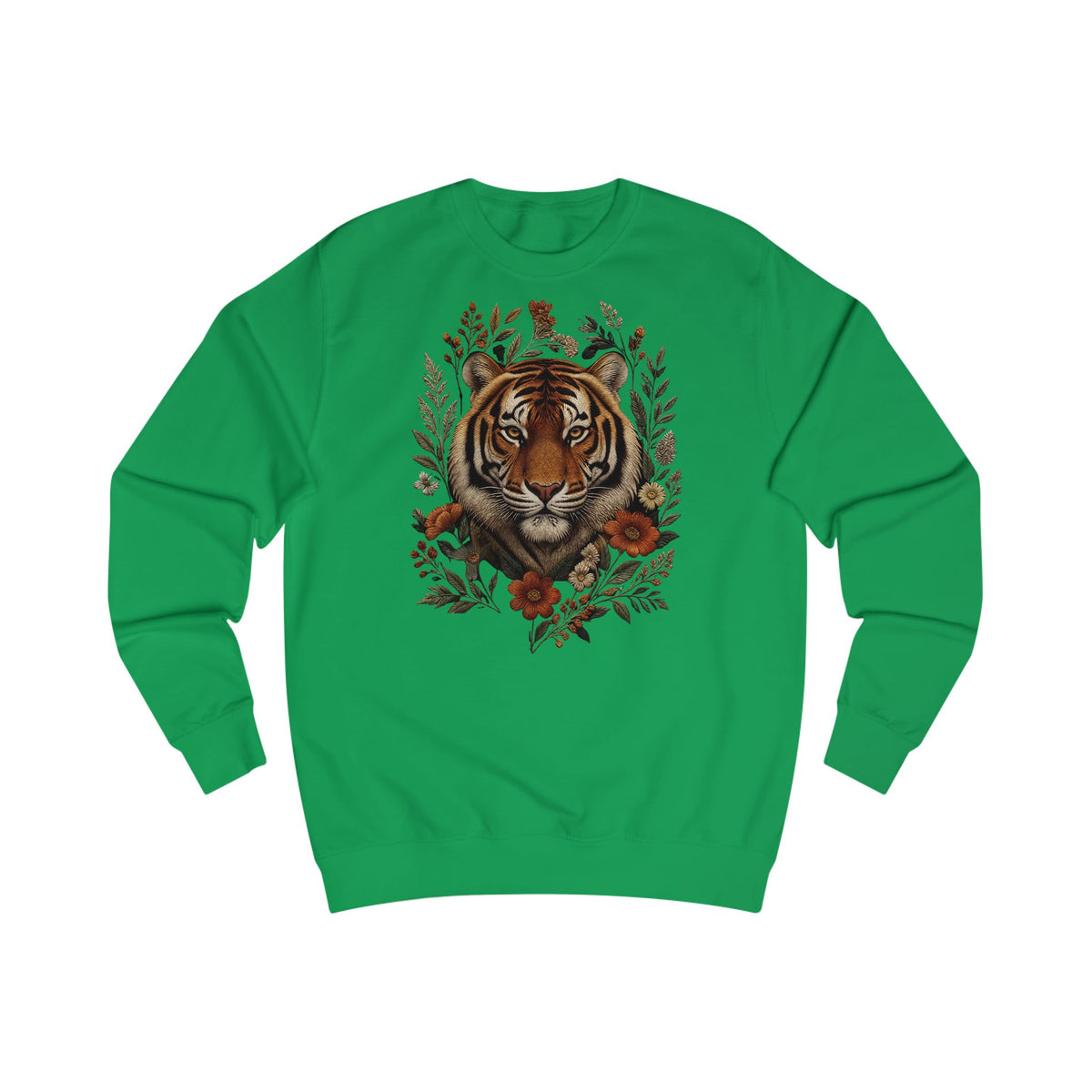 Vintage Botanical Tiger Sweatshirt