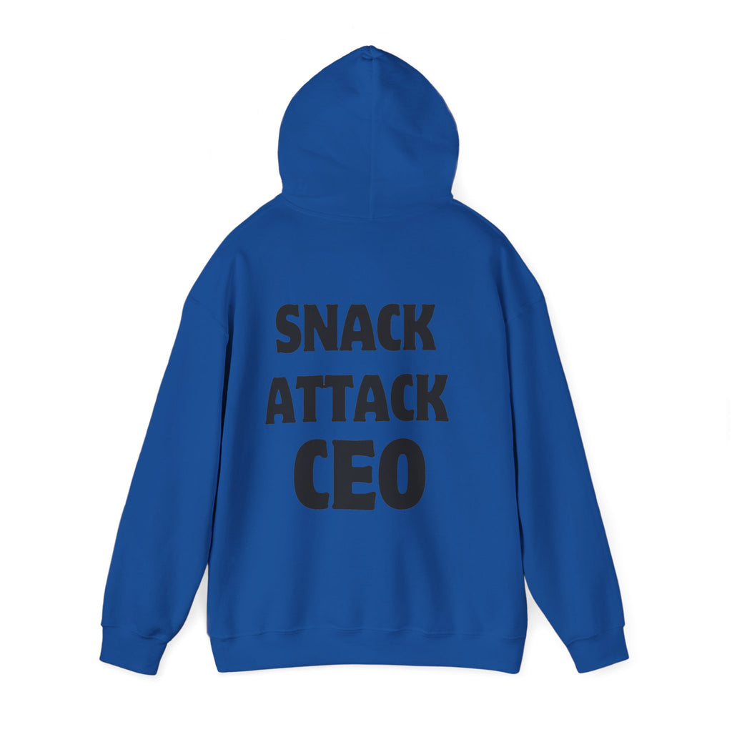 Snack Attack CEO Funny Graphic Hoodie