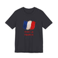 Vive La France T‑Shirt — French Flag Brushstroke Tee