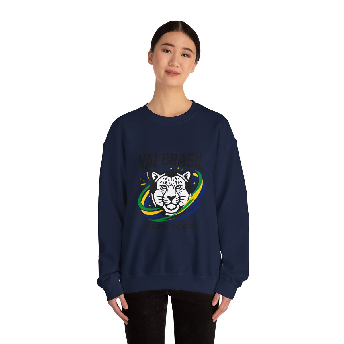 Sweat-shirt avec tigre du football brésilien