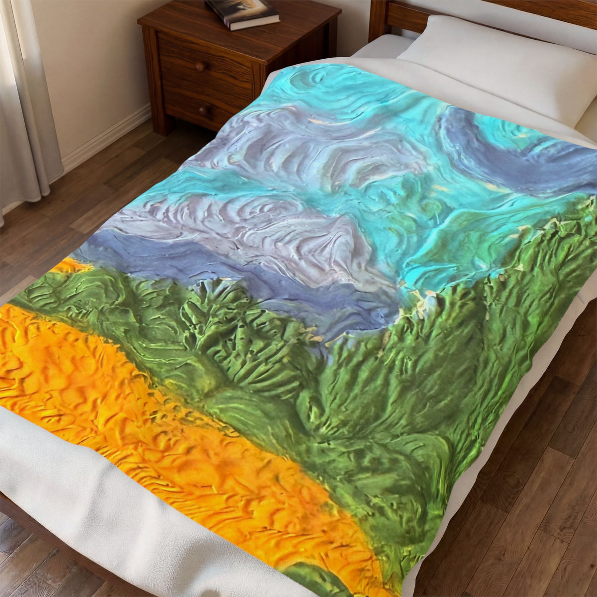 Couverture moelleuse en velours