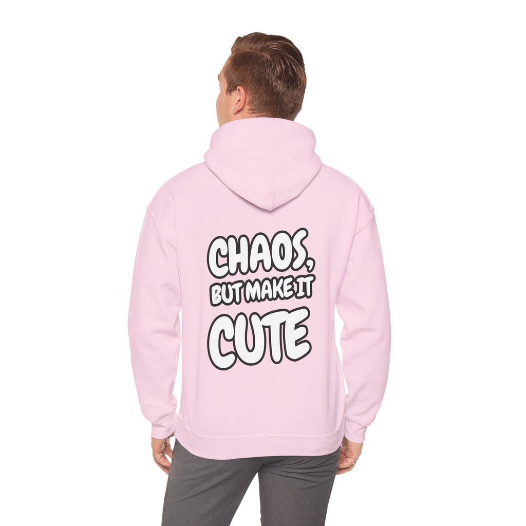 Chaos But Make It Cute Graphic Hoodie