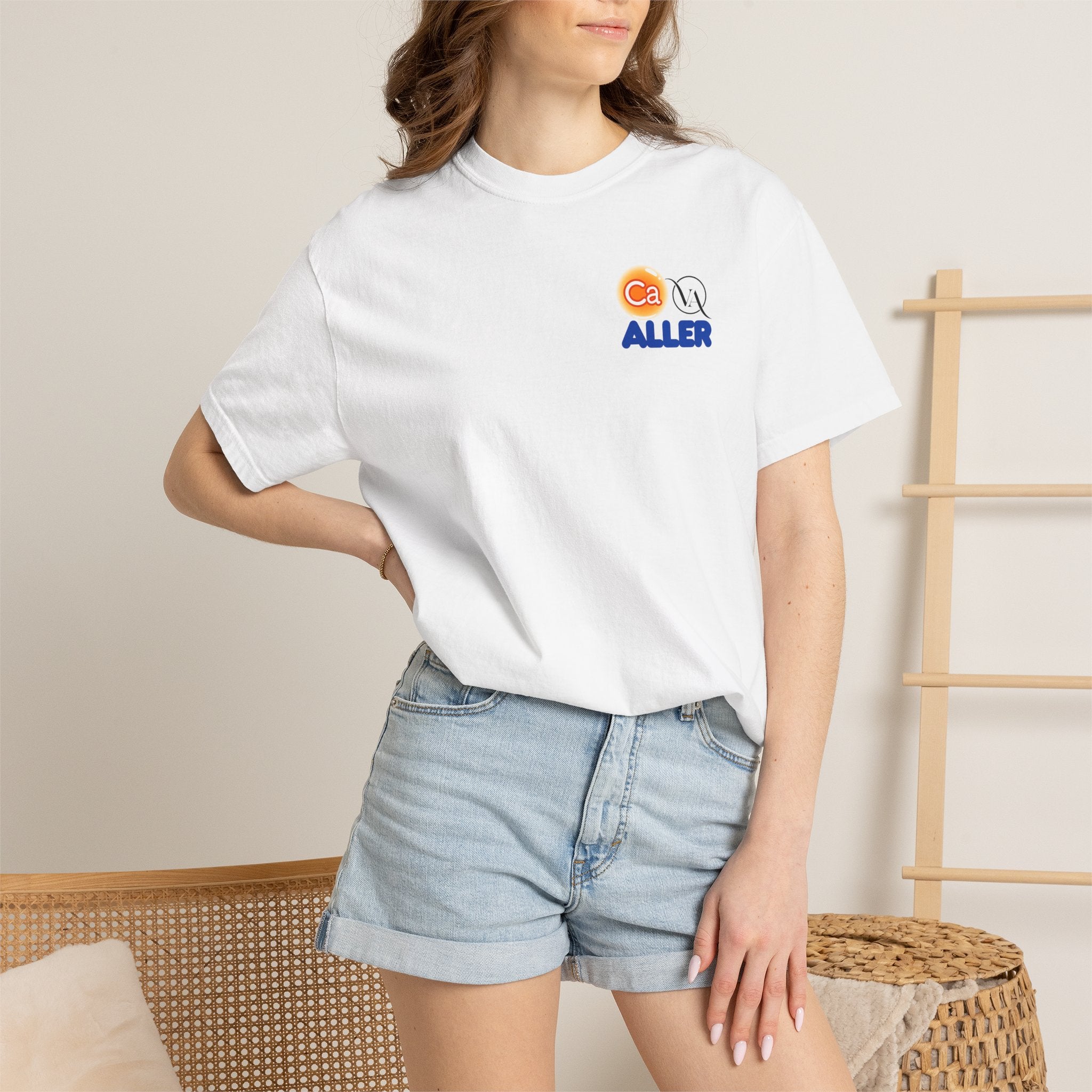 T-Shirt — 'Ca VA ALLER' Graphic Tee (Inspirational French Message)