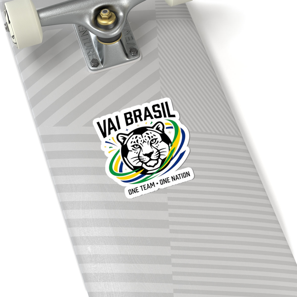 Vai Brasil Tiger Sticker | country pride, retro soccer