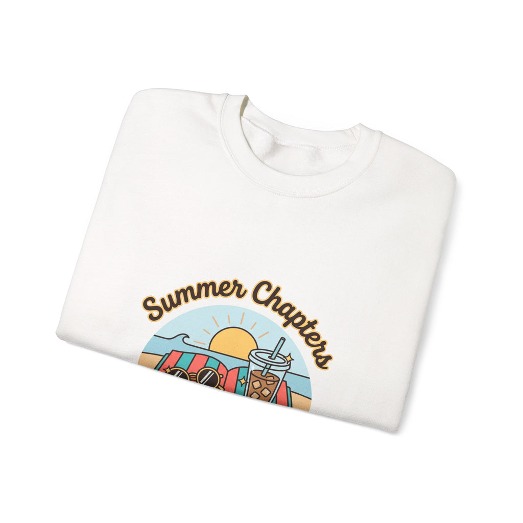 Summer Chapters Crewneck Sweatshirt | summer aesthetic, retro coastal vibes